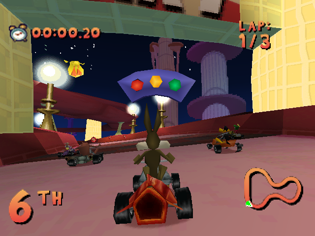 Looney Tunes Racing screenshot 3 for Playstation